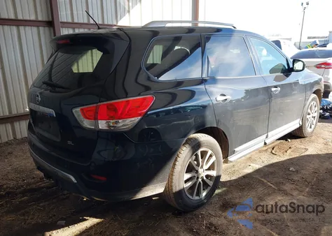 2015 Nissan Pathfinder Sl z USA, uszkodzony, nr VIN 5N1AR2MNXFC705077